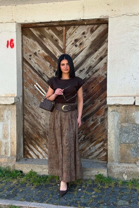 FUND ME DIZAJN ABSTAKT DHE ME DETAJIN E RRIPIT PER FEMRA NE NGJYRE JESHILE - KLAUDIO FASHION