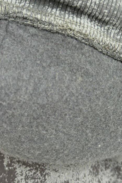 ABSTRACT DESIGN FLUFFY HOODIE+JOGGERS MEN SET GREY/GRI - 5
