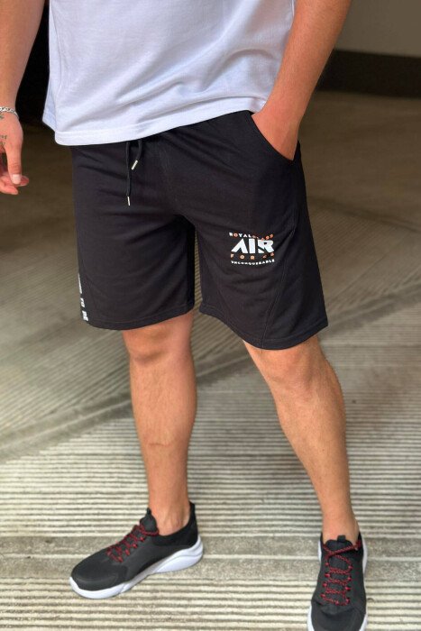 AIR FORCE MEN SHORTS BLACK/ E ZEZE 