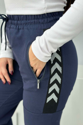 ARROW DESIGN WOMAN SWEATPANTS BLUE/BLU - 4