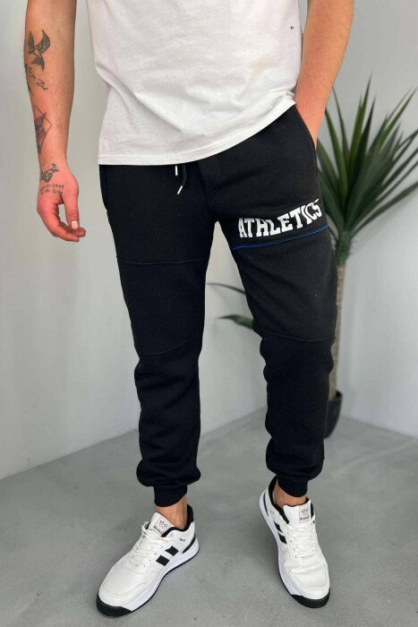 TUTA ME PUSH ATHLETICS PËR MESHKUJ NË NGJYRËN E ZEZË - KLAUDIO FASHION