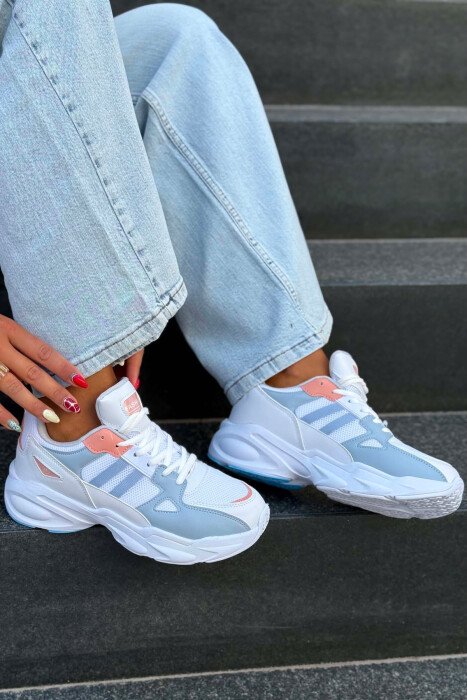 ATLETE ME PLATFORME PER FEMRA NE NGJYRE TE BARDHE ME PUDER - KLAUDIO FASHION