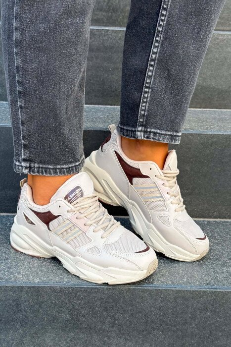 ATLETE ME PLATFORME PER FEMRA NE NGJYRE BEZHE ME KAFE - KLAUDIO FASHION