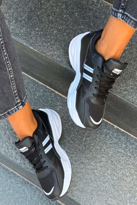 ATLETE ME PLATFORME PER FEMRA NE NGJYRE TE ZEZE ME TE BARDHE - 4