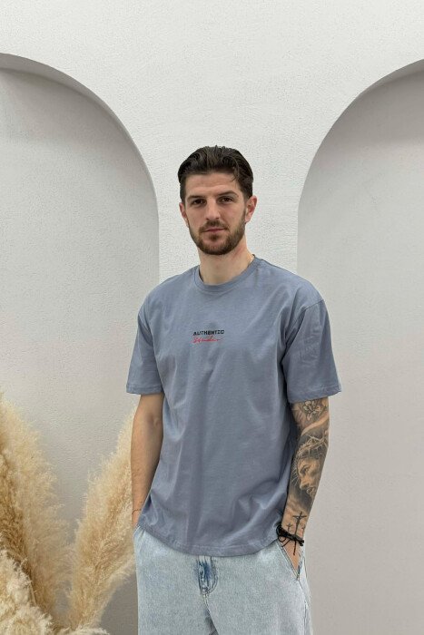 T-SHIRT ME SHKRIME PER MESHKUJ NE NGJYRE MENTE 