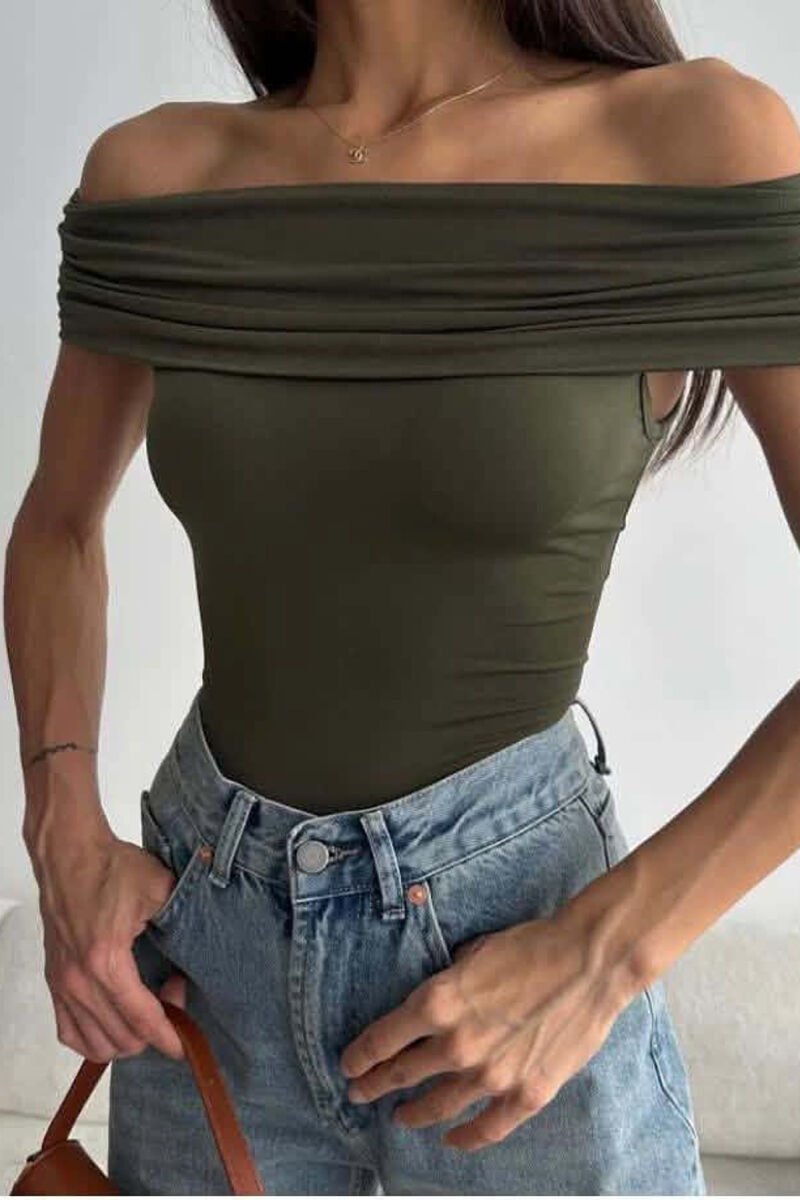 BLUZE ME SUPE TE ZBULUARA PER FEMRA NE NGJYRE ULLIRI - 2