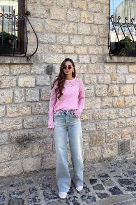 BLUZE PER FEMRA NE NGJYRE ROZE - 4