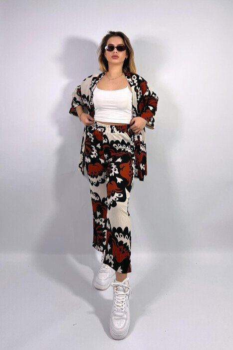 BOHO STYLE WOMEN SET ORANGE/PORTOKALLI - 7