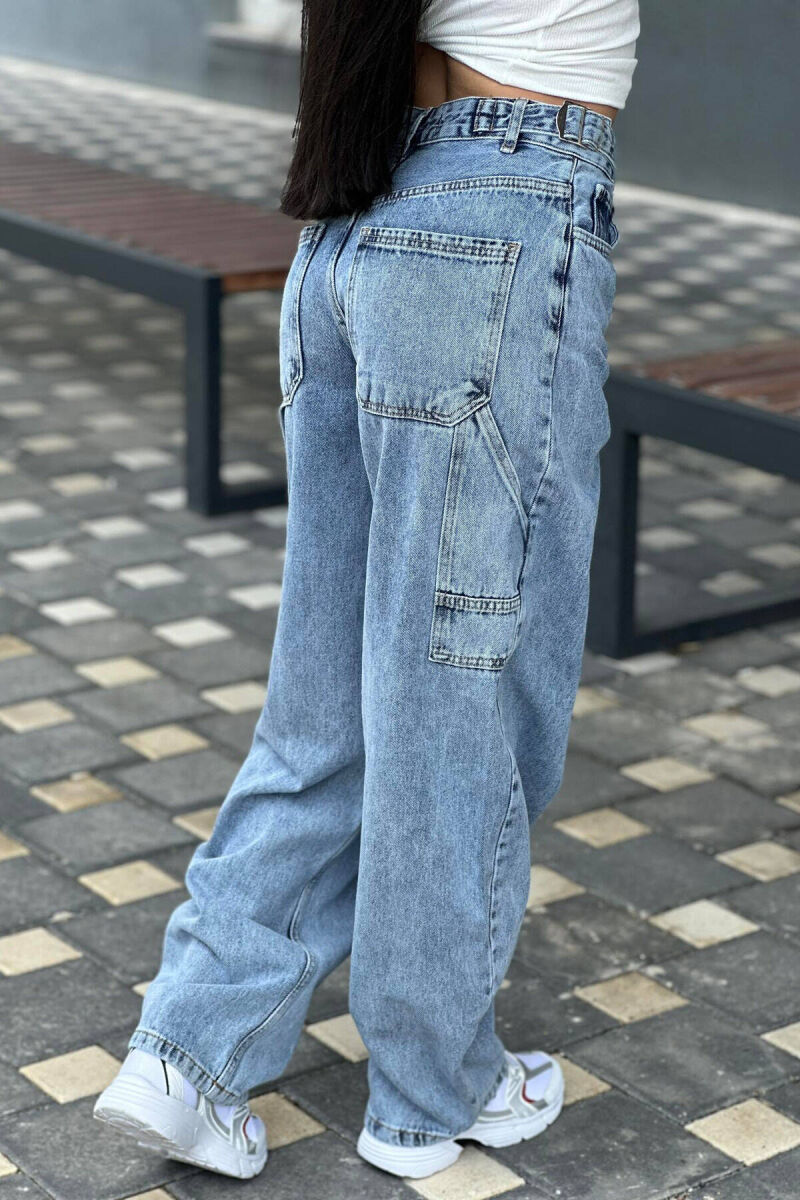 BOYFRIEND STYLE WOMAN JEANS LIGHTBLUE/BZ - 3