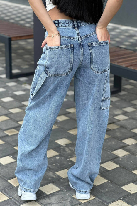 BOYFRIEND STYLE WOMAN JEANS LIGHTBLUE/BZ - 4