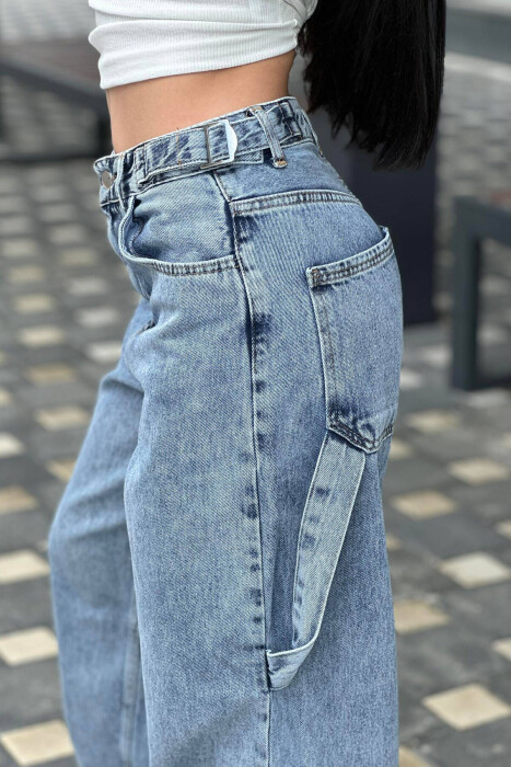 BOYFRIEND STYLE WOMAN JEANS LIGHTBLUE/BZ - 6