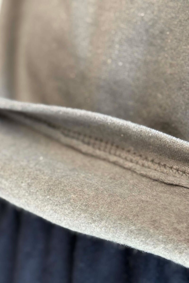 BUTTONED NECK SWEATSHIRT+SWEATPANTS MEN PYJAMAS GREY/GRI - 4