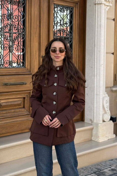 XHAKETE E THJESHTE ME KOPSA PER FEMRA NE NGJYRE KAFE TE ERRET - KLAUDIO FASHION