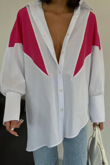 CASUAL WOMAN SHIRT WHITE-E BARDHE - 3