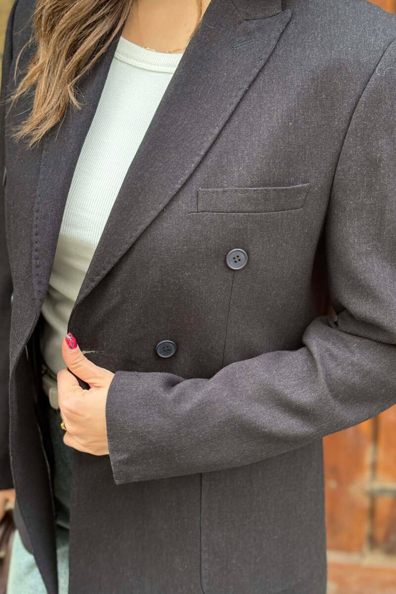 CLASSIC SIMPLE WOMEN JACKET BLACK/ E ZEZE - 5