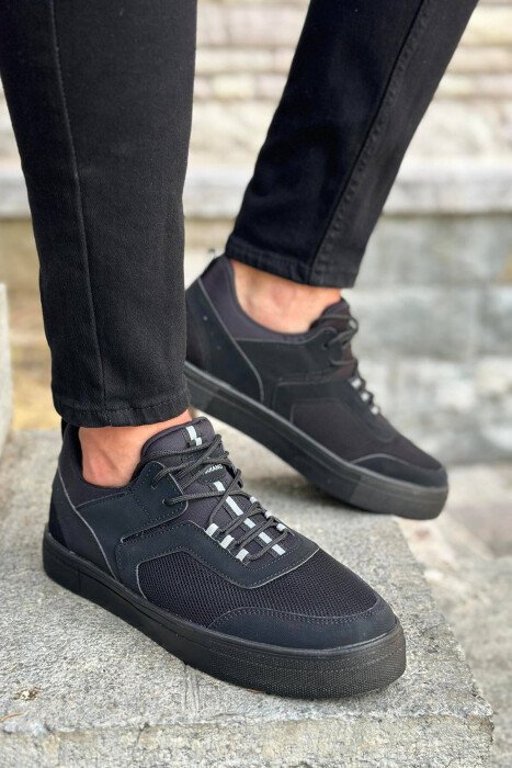CLASSIC TRAINER MEN SNEAKERS BLACK/ E ZEZE - 3