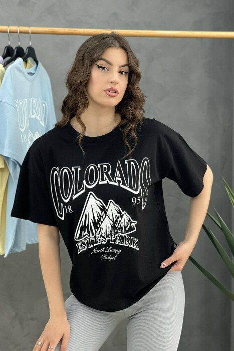 COLORADO WOMEN T-SHIRT BLACK/ E ZEZE 