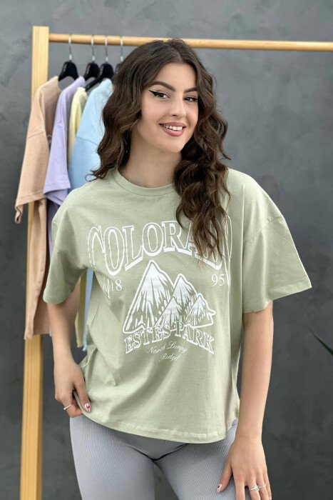 COLORADO WOMEN T-SHIRT MINT/MENTE - 1