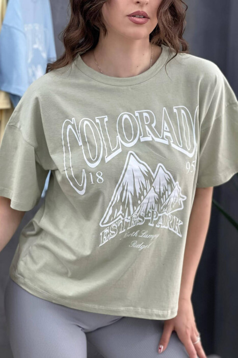 COLORADO WOMEN T-SHIRT MINT/MENTE - 3
