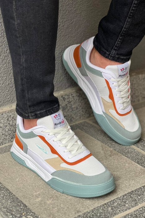 COLORFUL SNEAKERS MAN WHITE-E BARDHE 