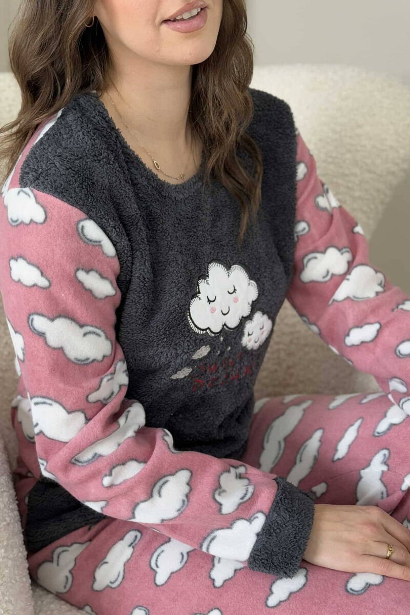 CLOUD IMAGES WOMEN PYJAMAS DARK GREY/GEE - 2
