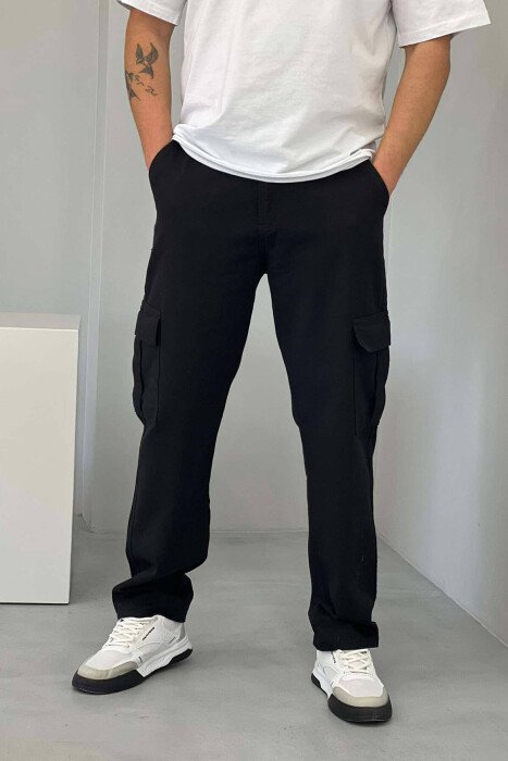 COMANDO BAGGY MEN JEANS BLACK/ E ZEZE - KLAUDIO FASHION