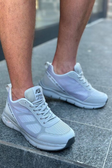COMFORT MEN SNEAKERS GREY/GRI - KLAUDIO FASHION