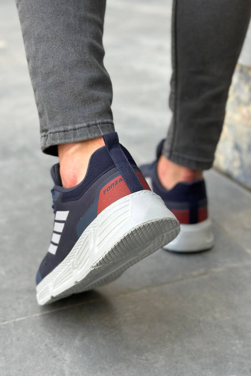 COMFORT RUNNING MEN SNEAKERS GREY-BLUE/ GRBL - 3