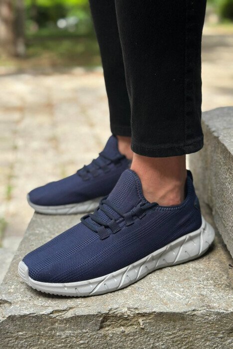 COMFY EVERYDAY MAN SNEAKERS BLUE/BLU - KLAUDIO FASHION