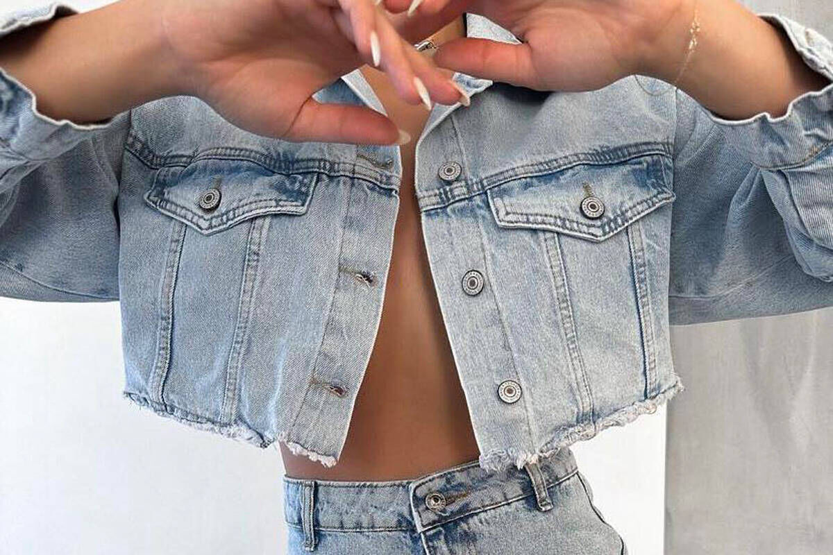 CROPPED DENIM WOMEN JACKET LIGHTBLUE/BZ - 3