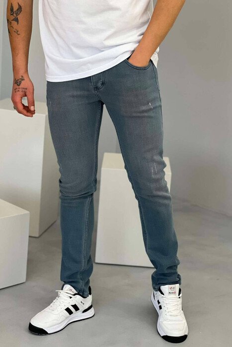 XHINSE TË THJESHTA PËR MESHKUJ NË NGJYRËN GRI - KLAUDIO FASHION