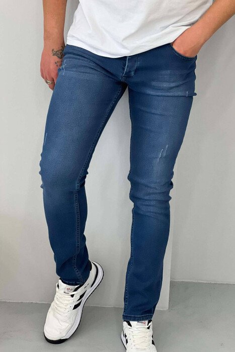 XHINSE TË NGUSHTA PËR MESHKUJ NË NGJYRËN BLU - KLAUDIO FASHION