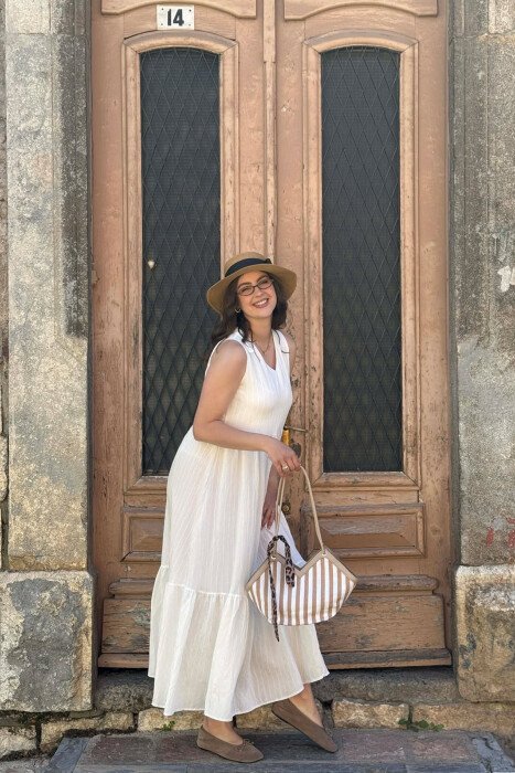 DIFFERENT DESIGN WOMAN BAG WHITE-BEIGE/BABZH - 3