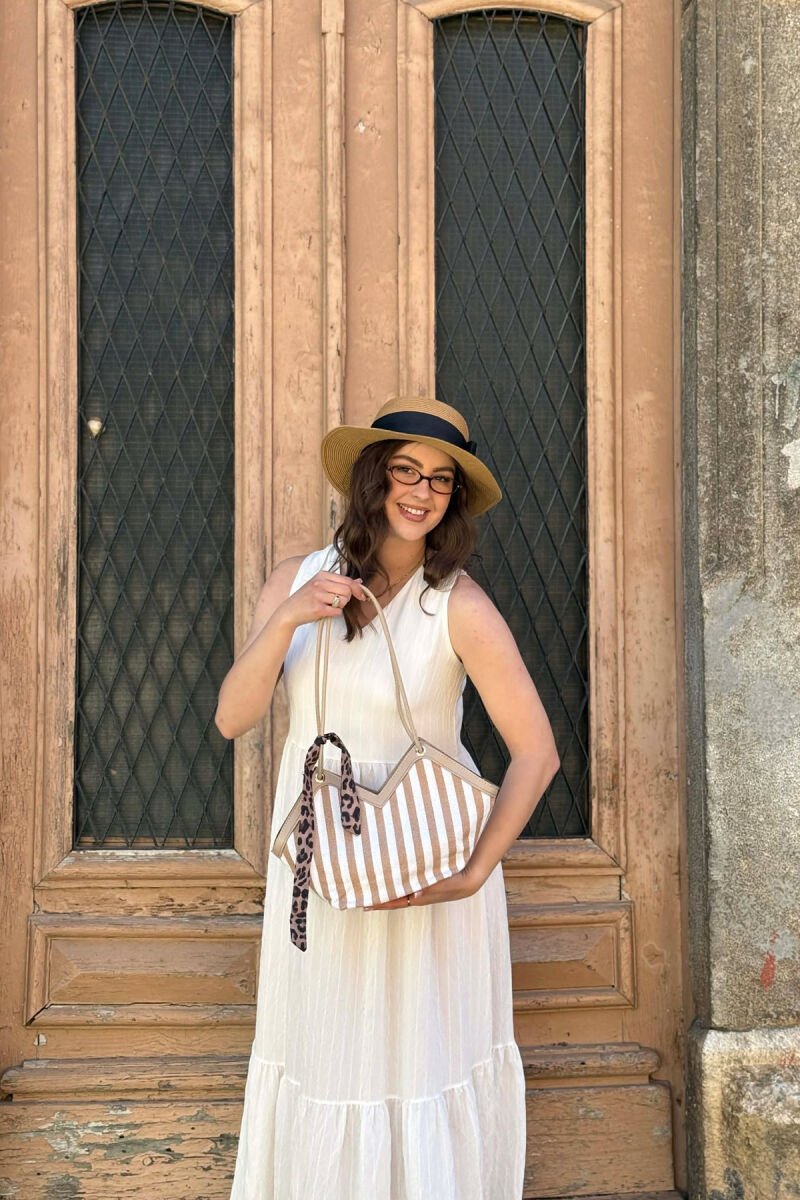 DIFFERENT DESIGN WOMAN BAG WHITE-BEIGE/BABZH - 4