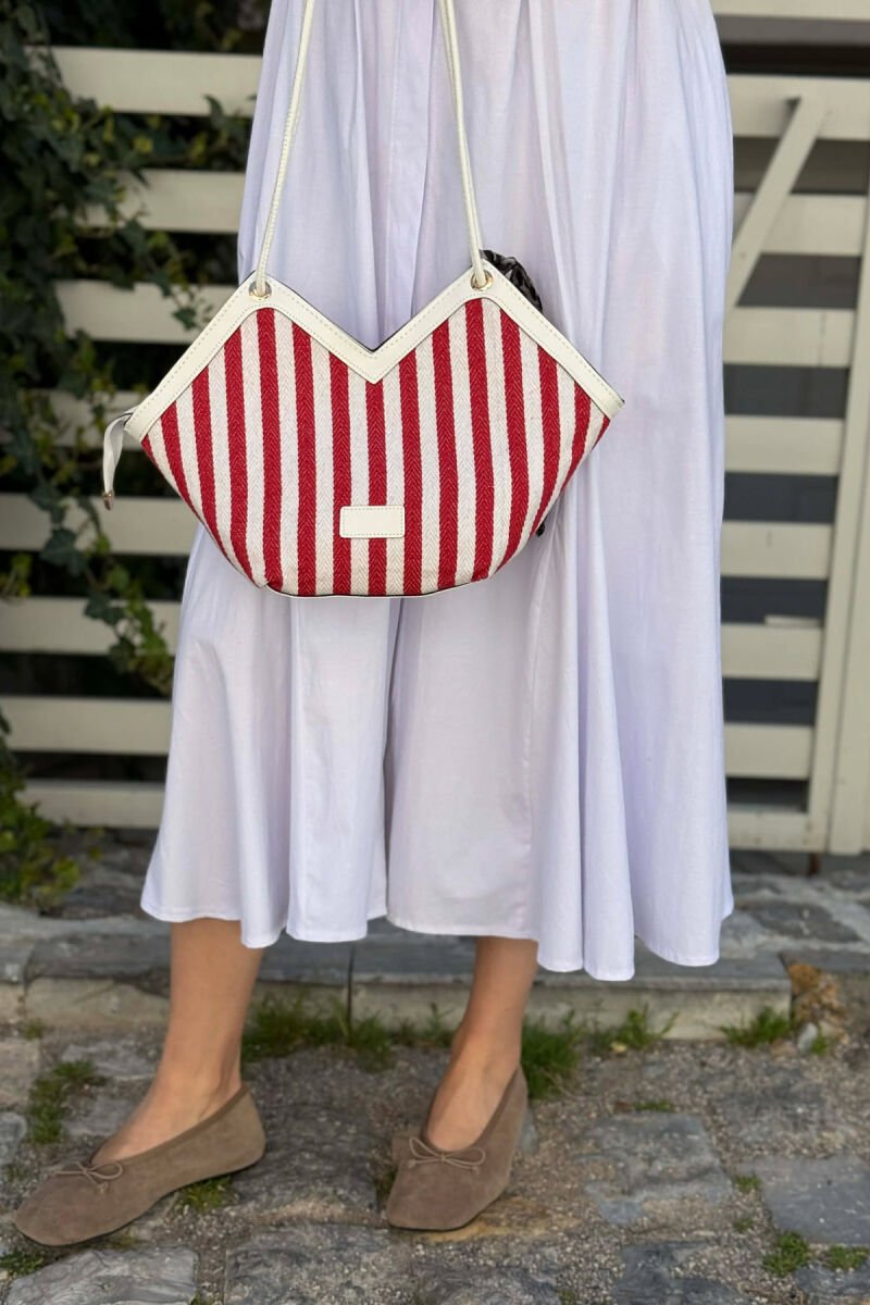 DIFFERENT DESIGN WOMAN BAG WHITE-RED/BAKU - 2