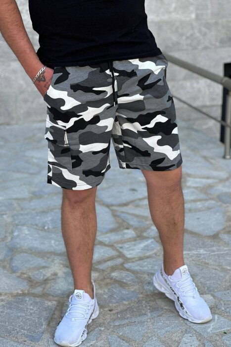 DIFFERENT COLORS SHORTS MAN GREY/GRI - 1