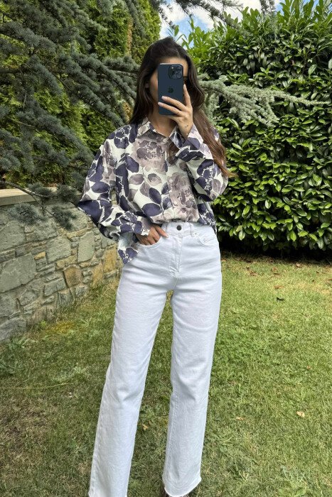 DIFFERENT COLORS WOMAN SHIRT MULTIPLE/SHNGJ - KLAUDIO FASHION