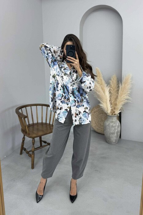 DIFFERENT COLORS WOMAN SHIRT MULTIPLE/SHNGJ - KLAUDIO FASHION