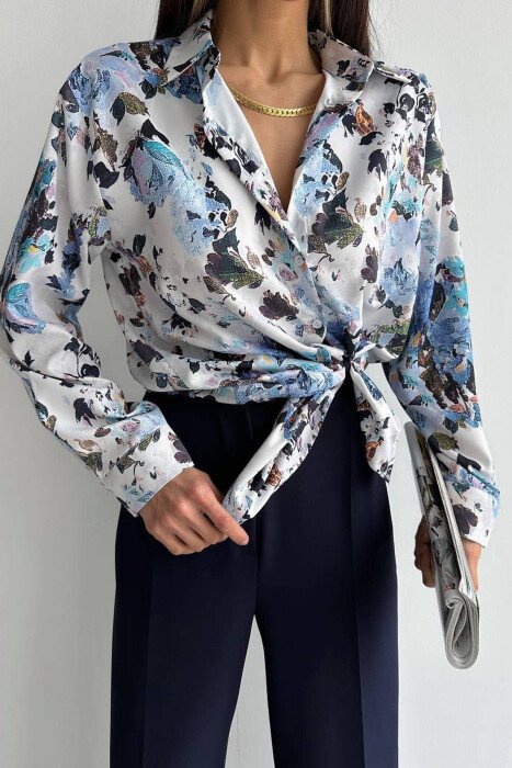 DIFFERENT COLORS WOMAN SHIRT MULTIPLE/SHNGJ - 12
