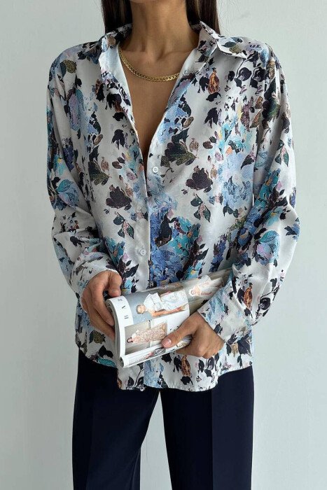 DIFFERENT COLORS WOMAN SHIRT MULTIPLE/SHNGJ - 13
