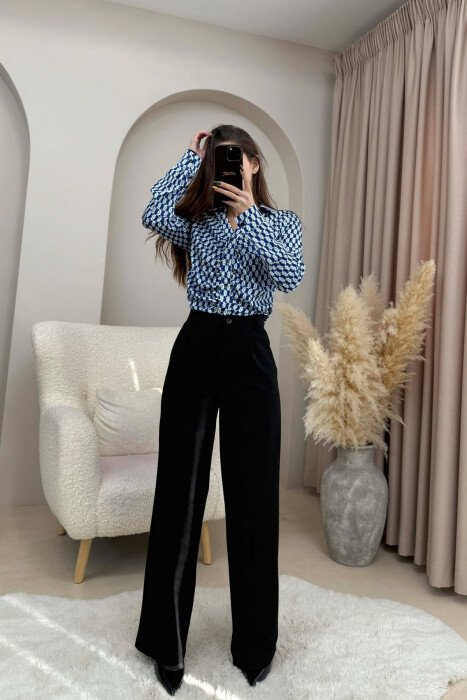 DIFFERENT DESIGN SIMPLE WOMEN SHIRT BLUE/BLU - 2