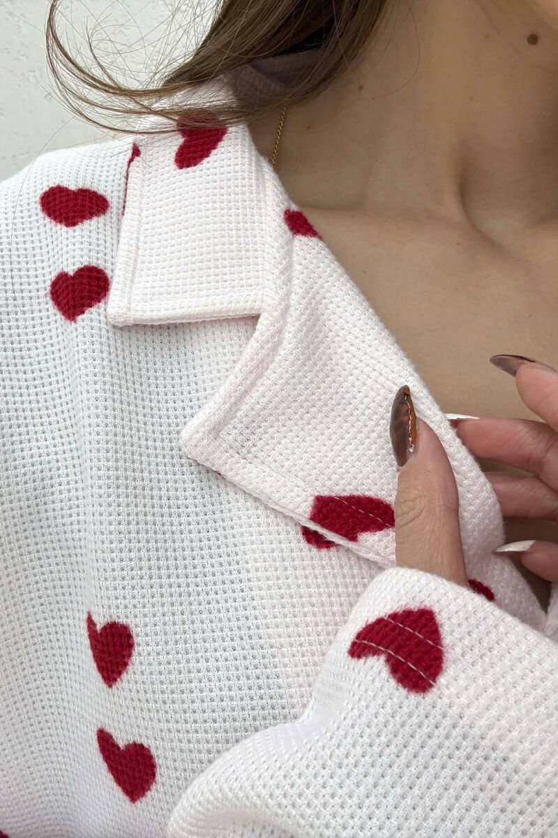 PIZHAME ME DIZAJN ME ZEMRA KEMISHE+TUTA PER FEMRA NE NGJYRE ROZE - 2