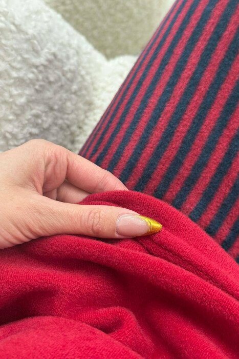 DREAM FRONT WRITTING WOMEN PYJAMAS RED/E KUQE - 5