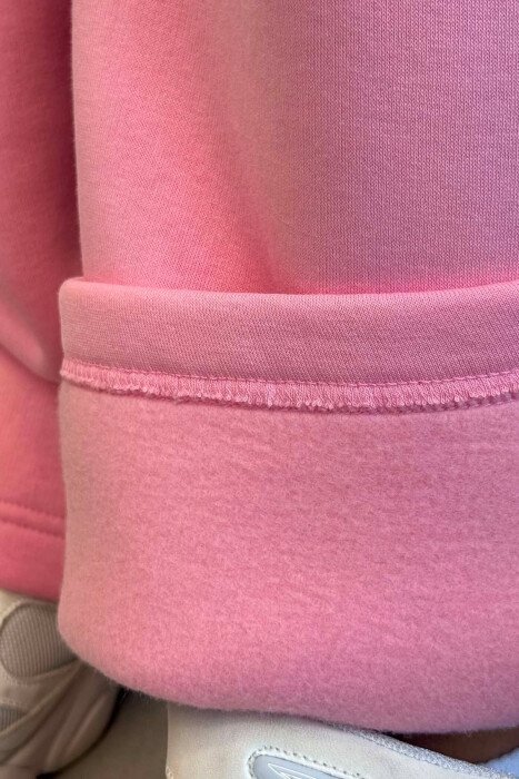 ELASTIC WAIST ALO WRITTING WOMEN TROUSERS PINK/ROZE - 3