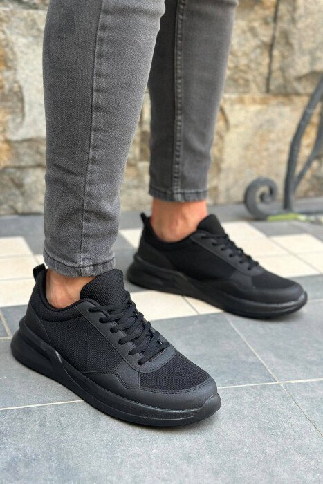 EVERYDAY SIMPLE RUNNING MEN SNEAKERS BLACK/ E ZEZE 