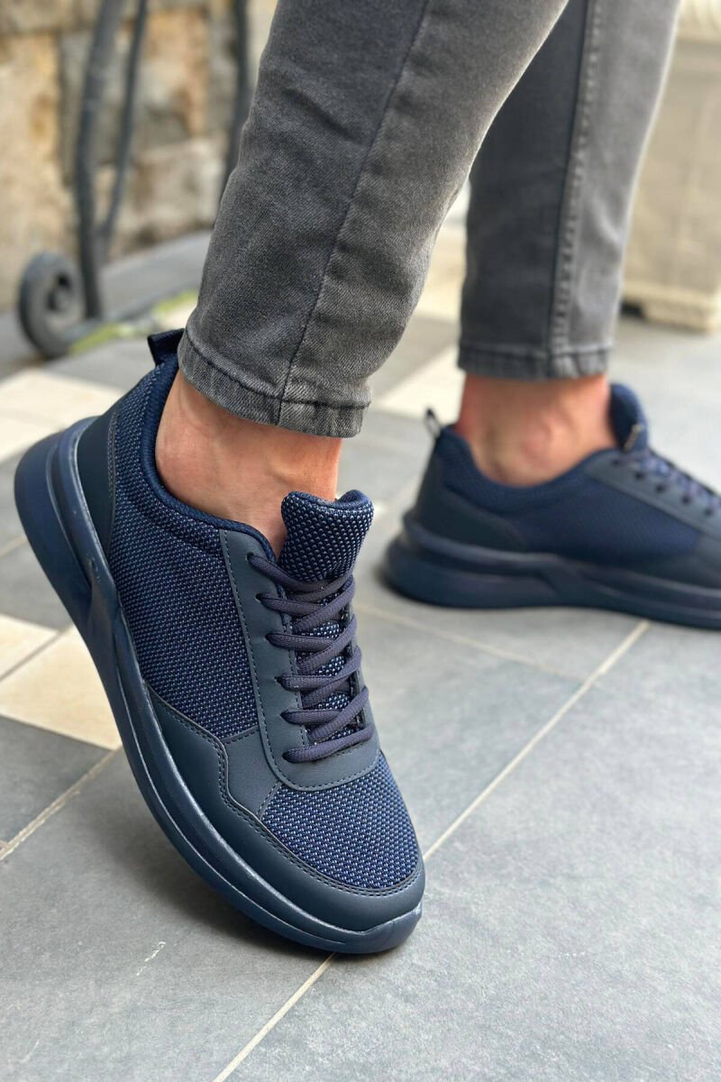 EVERYDAY SIMPLE RUNNING MEN SNEAKERS BLUE/BLU - 1