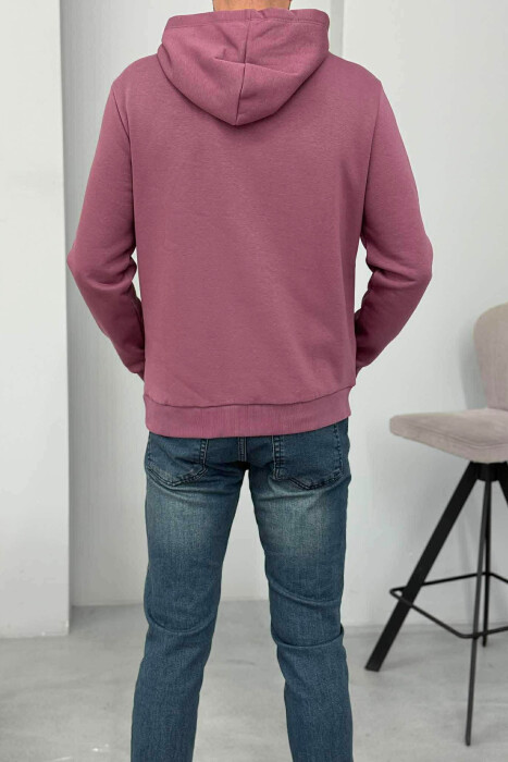 FLUFFY FRONT LOGO MEN HOODIE VINEGAR/UTHULL - 4