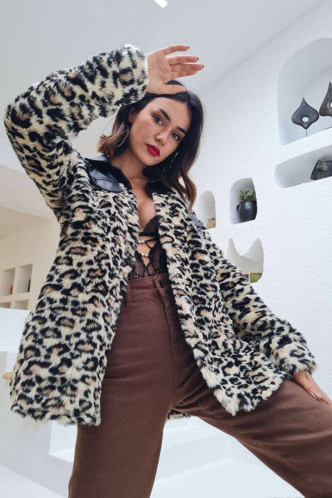 XHAKETË LEOPARD PËR FEMRA - KLAUDIO FASHION