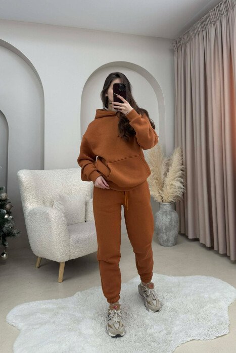 SET NJE NGJYRESH ME PUSH HOODIE+TUTA PER FEMRA NE NGJYRE TULLE 