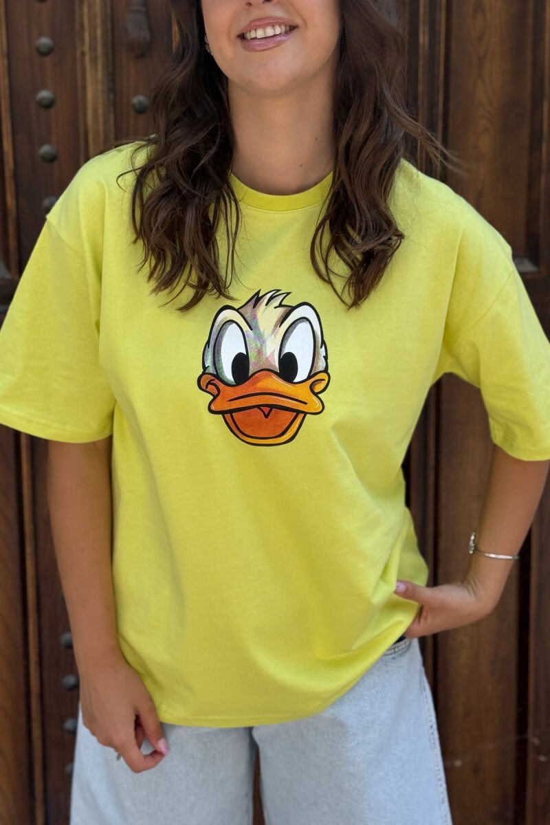 FRONT & BACK IMAGE WOMEN T-SHIRT NEON/NEON - 4